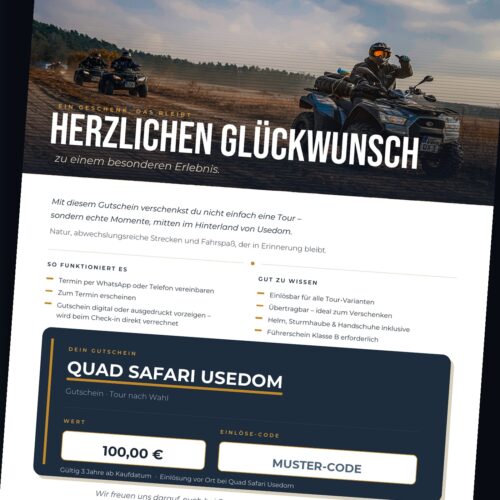 Wertgutschein 100€